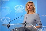 Declaraciones de la portavoz del ministerio de asuntos exteriores de la federación de rusia, María Zajárova.